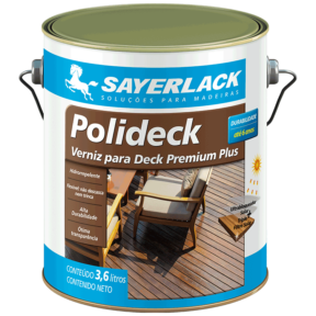 Polideck Transparente 3,6L Sayerlack